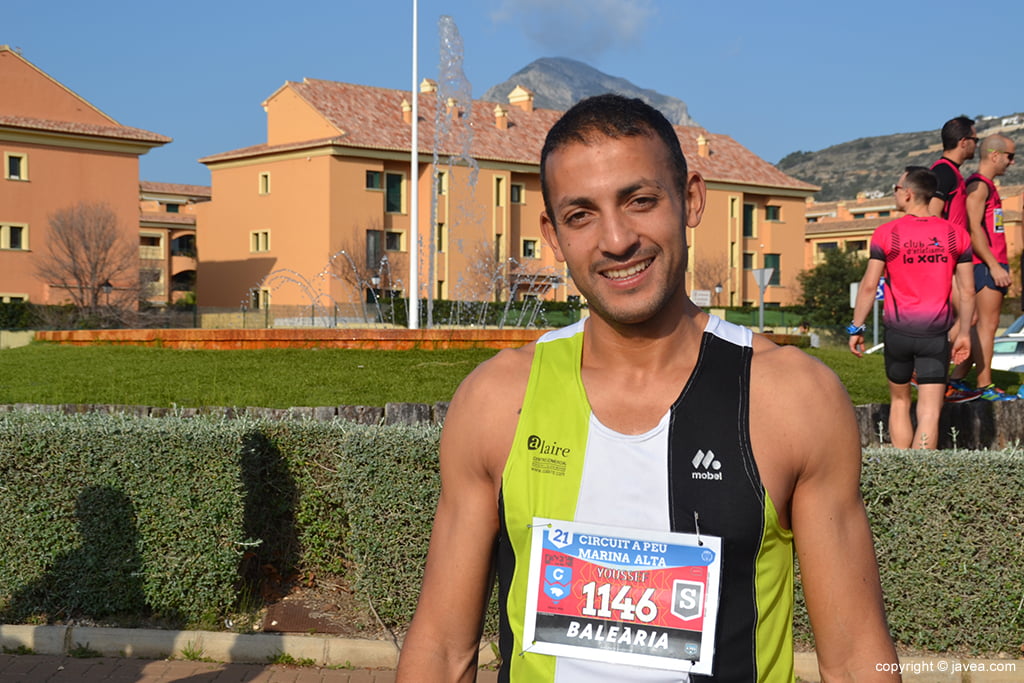 Youssef Ahatach atleta del CA Llebeig Xàbia