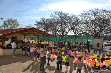 Alumnos participan en la globotada