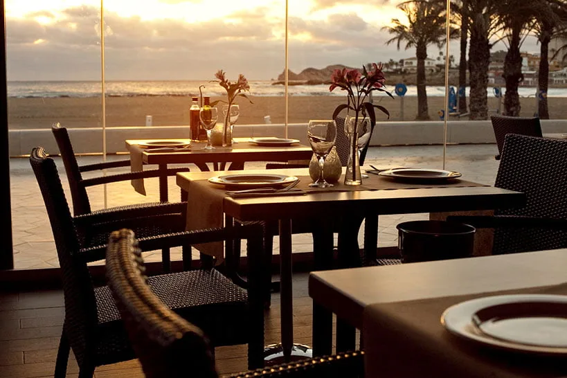 Amanecer en Jávea Restaurante La Fontana