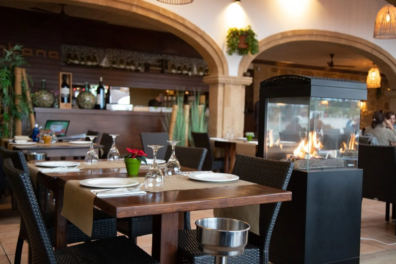 Comedor del Restaurante La Fontana