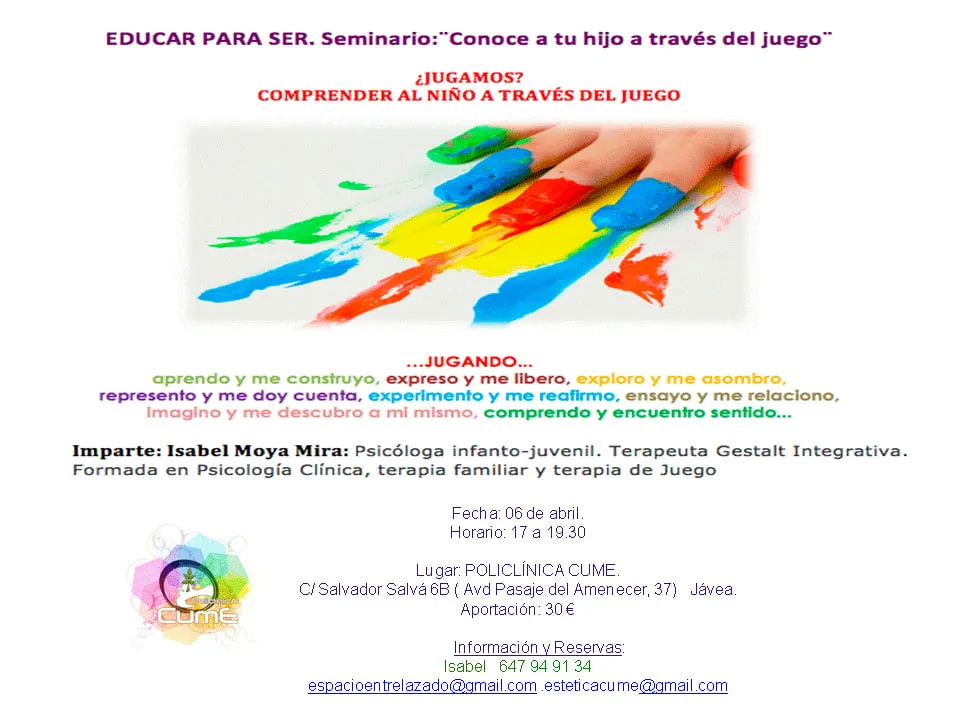 Educar para SER CUME