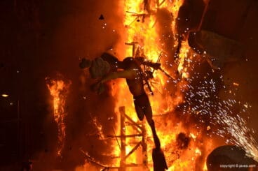 El fuego de la foguera