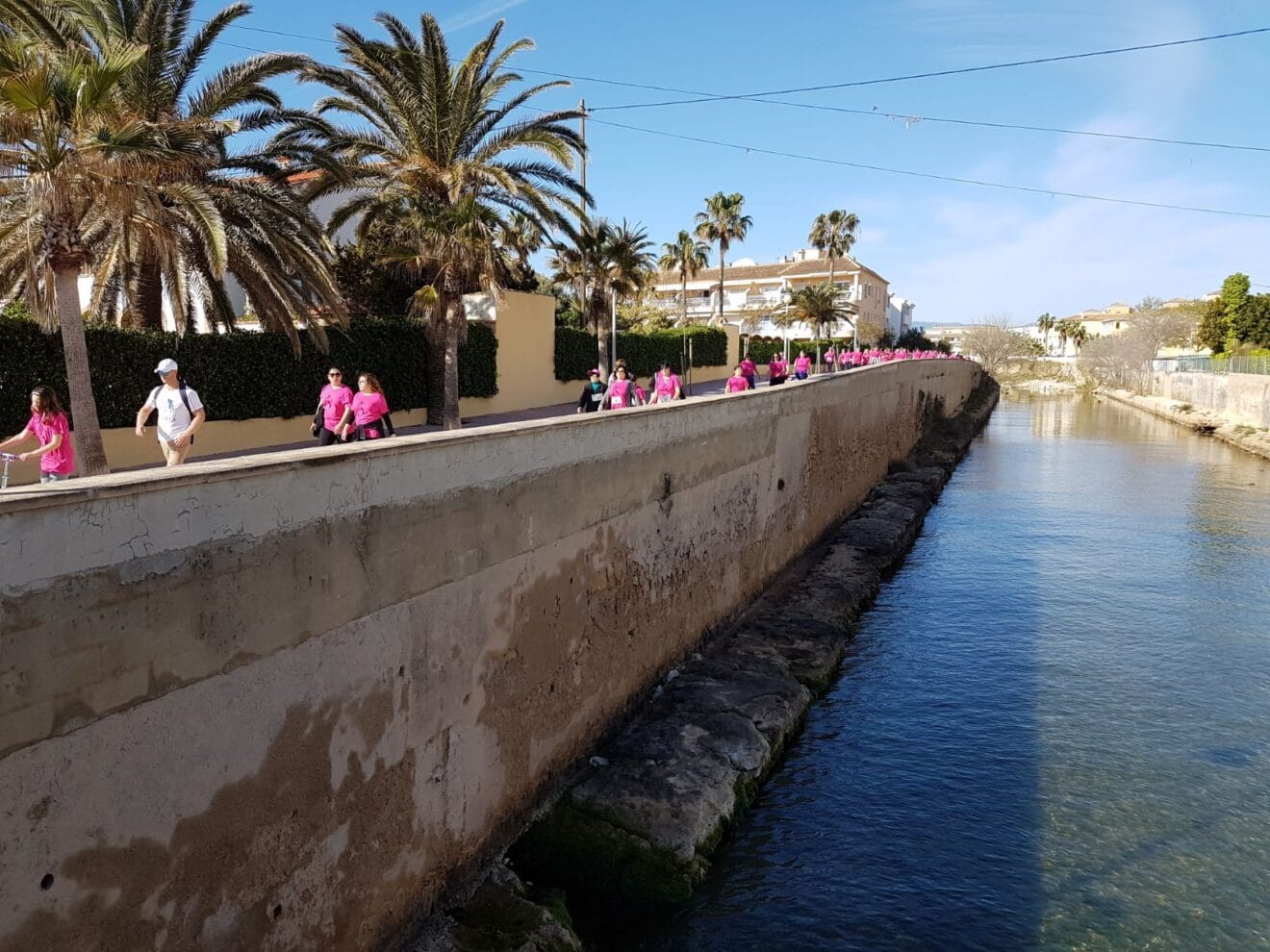Durante el recorrido