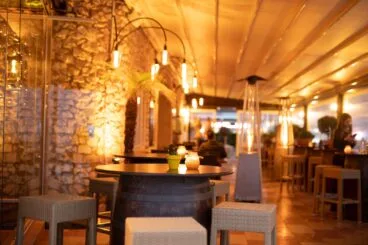 Un rincón acogedor en Restaurante La Fontana