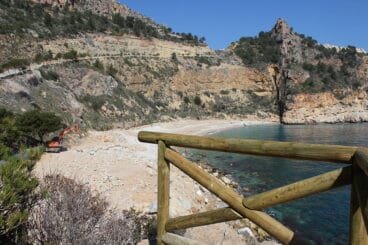 Obras Cala de Moraig