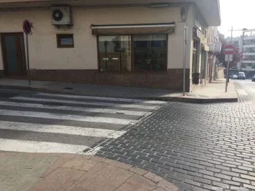 Paso de peatones Ctra