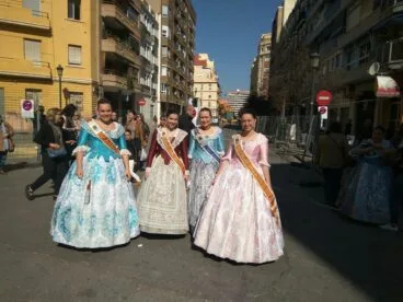 Representantes de Les Fogueres de Xàbia