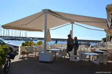 Toldo en terraza Toldos Teo