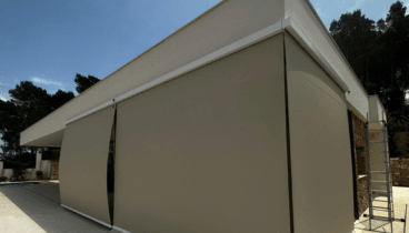 Toldos para mantener el calor