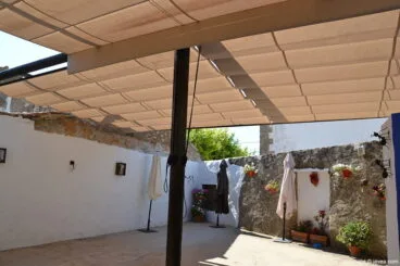 Toldos Teo exterior con toldos