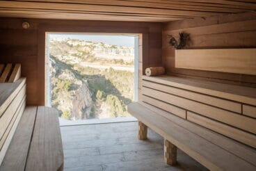 Vistas desde la sauna Technihomes