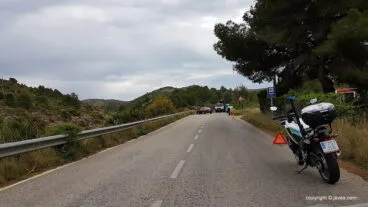 Accidente frontal