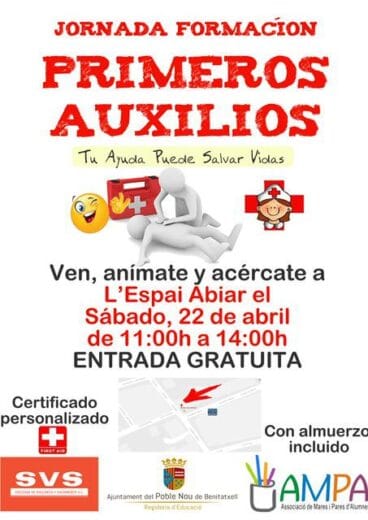 Cartel Primeros auxilios