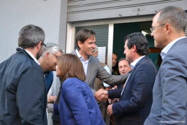 Císcar y Bonig con los nuevos integrantes