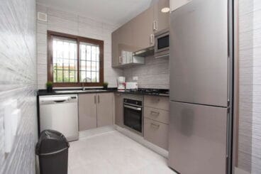 Cocina moderna y actual Casa Manola Aguila Rent a Villa Jávea