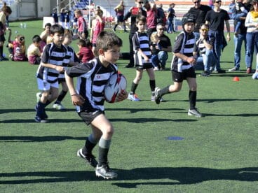 Corriendo con el balón