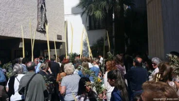 Domingo de Ramos en la Parroquia del Loreto