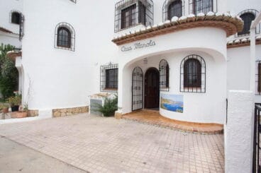 Fachada de Casa Manola Aguila Rent a Villa Jávea