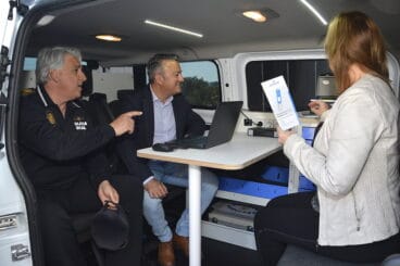 Furgoneta de atestados