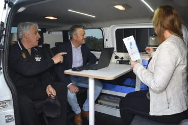 Furgoneta de atestados