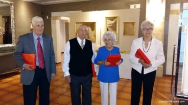 Homenajeados por sus 80 años