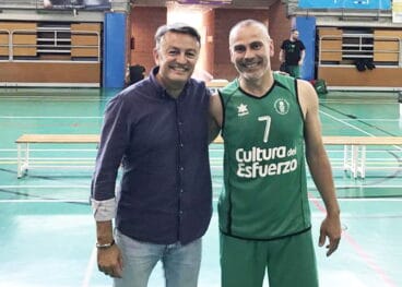 José Chulvi junto a Jaume Costa