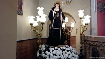 La imagen de San Francisco de Paula