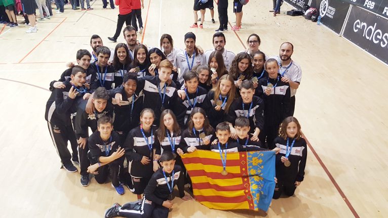 Las selecciones valencianas de Mini Basket