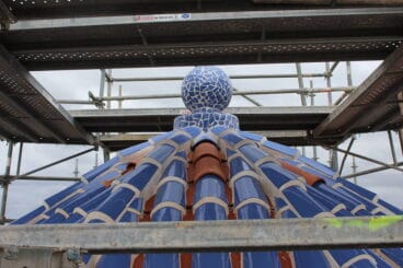 Restauración de la cúpula de la Iglesia de El Poble Nou de Benitatxell