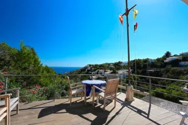 Vistas y terrazaAguila Rent a Villa Jávea