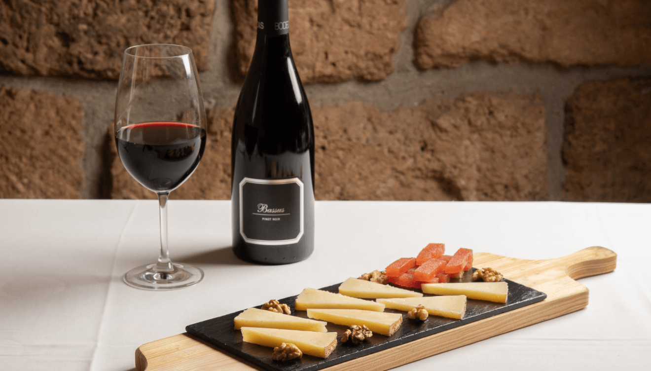 Acompaña los mejores quesos con un buen vino