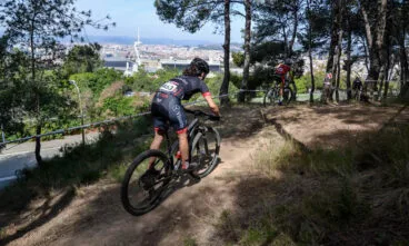 Adelino Moll en la prueba celebrada en Barcelona