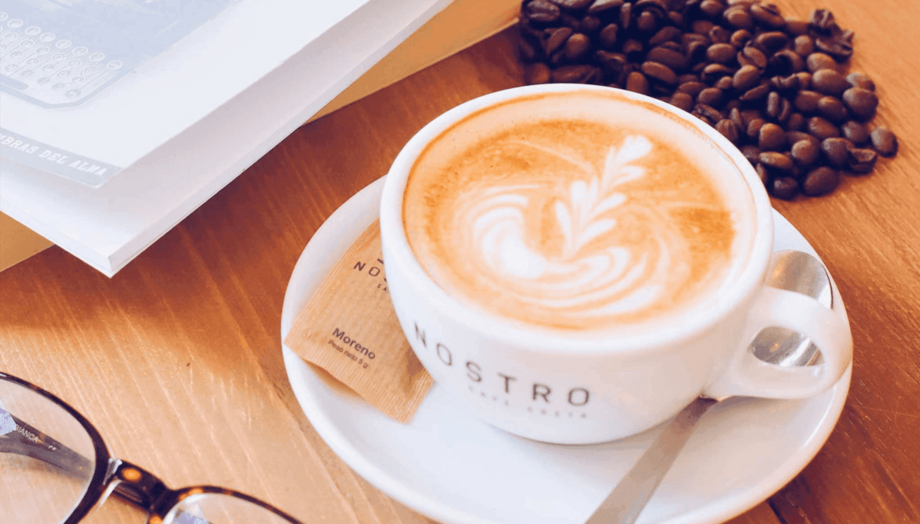 Aromático café de grano ecológico