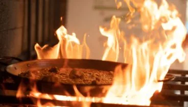 Arroces tradicionales al horno de leña