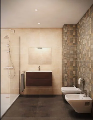 Baño en Casa Brisas del Arenal MORAGUESPONS Mediterranean Houses