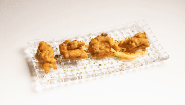 Buñuelos de bacalao con calabaza