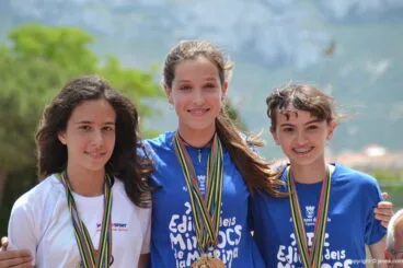 Carme Espinós segunda en los 500 metros