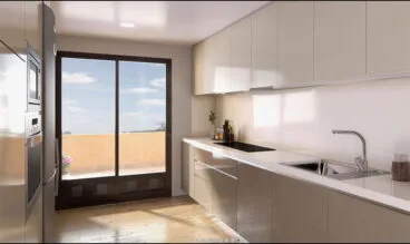 Cocina de la vivienda en venta MORAGUESPONS Mediterranean-Houses