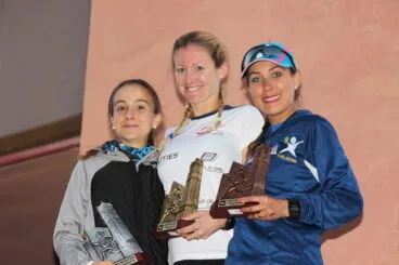 Cristina Roselló en el podio