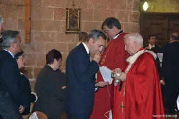 Solemne misa en el día de la fiesta de Jesús Nazareno