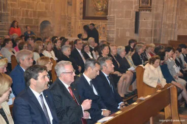Solemne misa en el día de la fiesta de Jesús Nazareno