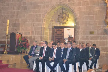 Solemne misa en el día de la fiesta de Jesús Nazareno