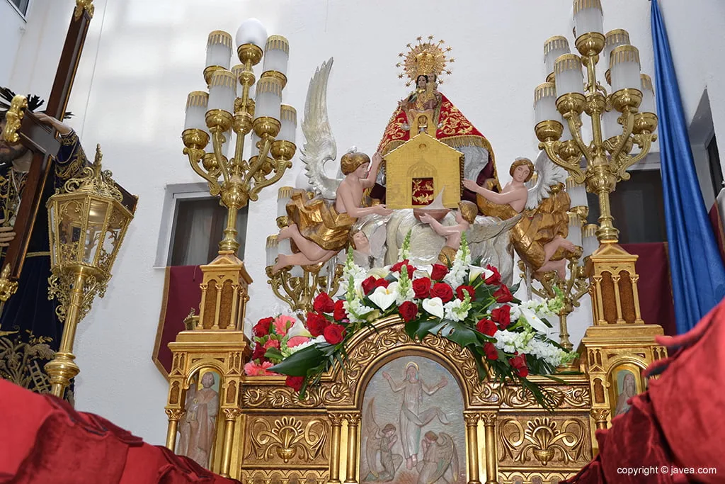 Romería de subida del Nazareno desde Duanes