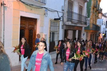 Ofrenda a Jesús Nazareno- 250 aniversario de las fiestas