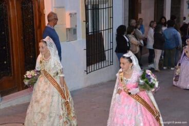 Ofrenda a Jesús Nazareno- 250 aniversario de las fiestas