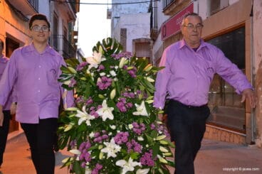 Ofrenda a Jesús Nazareno- 250 aniversario de las fiestas