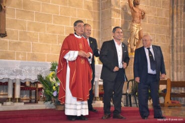 Solemne misa en el día de la fiesta de Jesús Nazareno