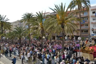 Romería de subida del Nazareno desde Duanes