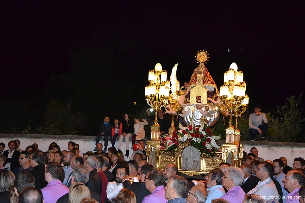Romería de subida del Nazareno desde Duanes