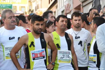 El edil José Luis Luego junto a Toni Soler y Jaume Escortell